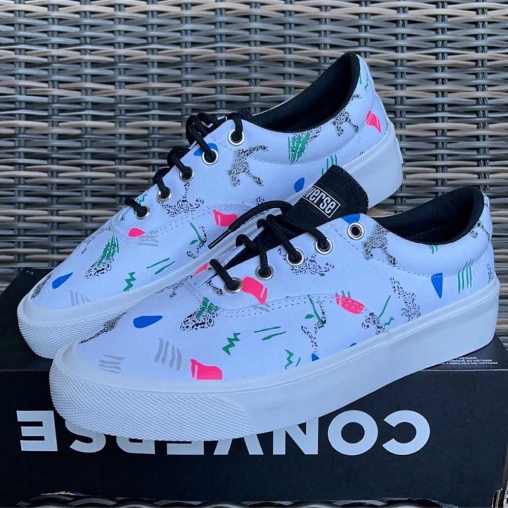 Converse Skid Grip CVO OX White/Court Green/Black - Picture 5 of 16